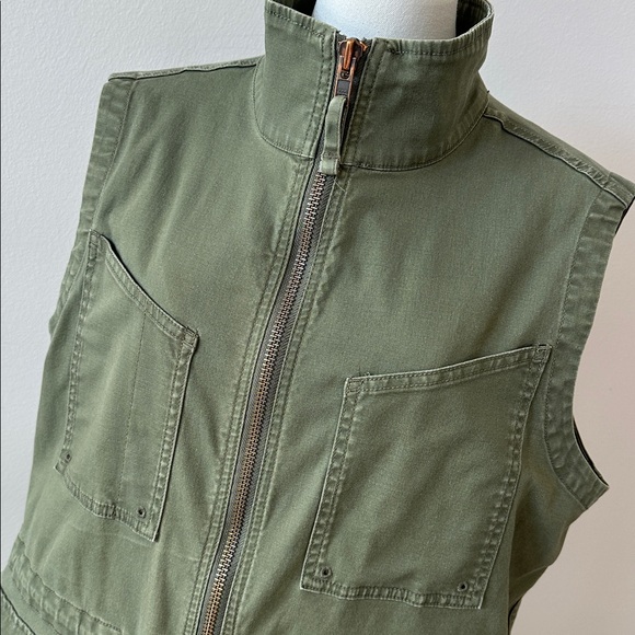 Duluth DuluthFlex Fire Hose Coolmax Utility Workwear Gardening Vest Green L Gorp - Picture 2 of 10